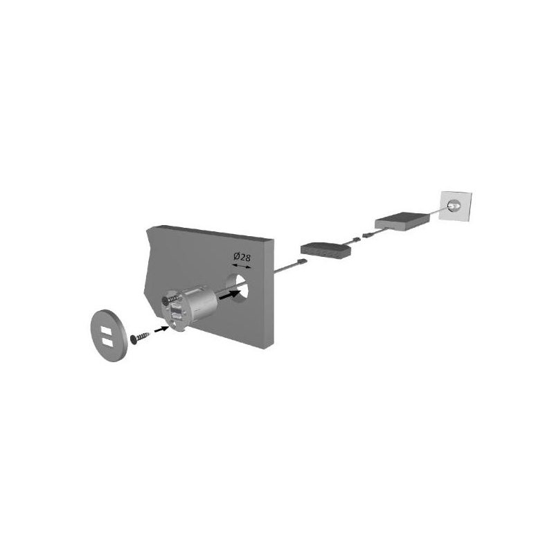 Comprar Enchufe USB doble puerto Halemeier, precio de oferta